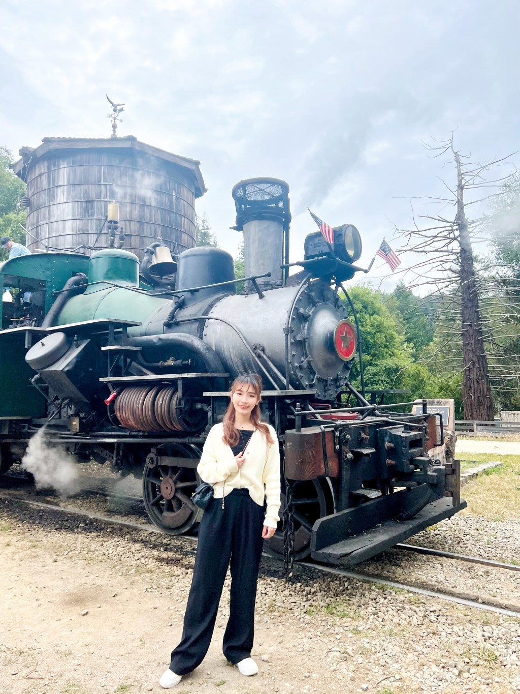 紅木森林蒸汽火車🚂|Santa Cruz